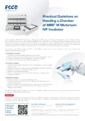 MIRI® M Multiroom Chamber Practical Guidelines